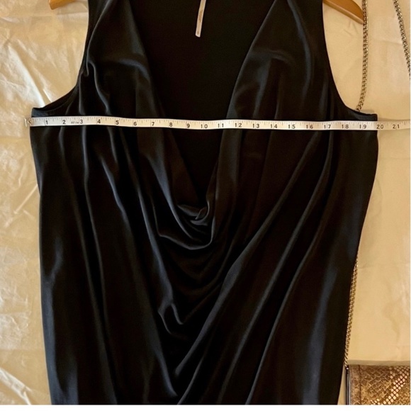 Free People “Pillow Talk” Plunging neckline Modal Mini Dress Med. - Picture 9 of 9